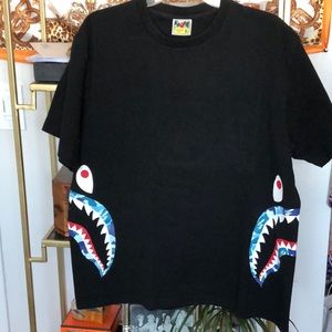 Bape double shark T Shirt